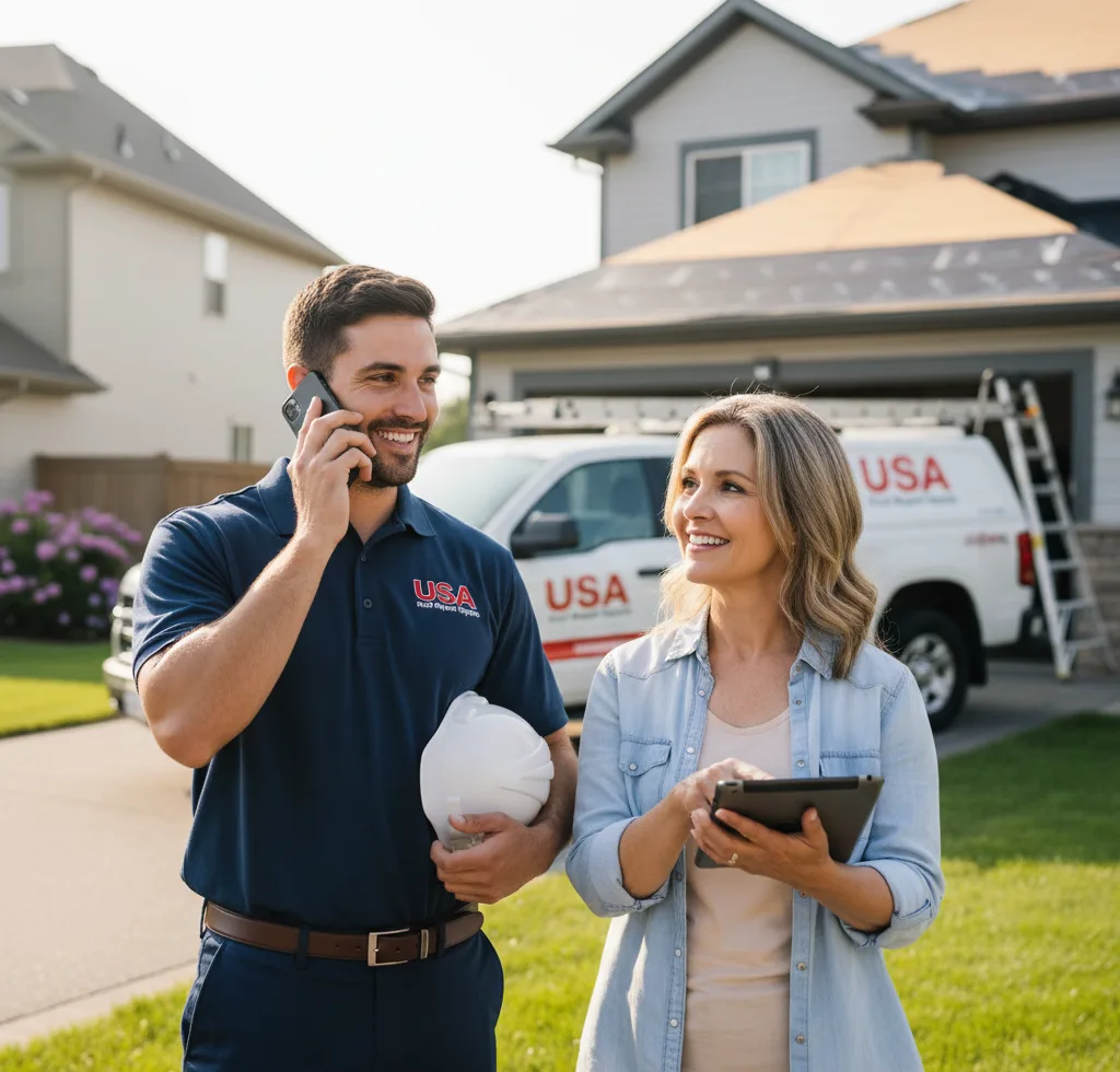USA Roof Repair Experts customer support in Lawrenceville